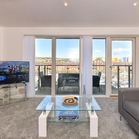 Just Stay Wales - Meridian Wharf, Marina View - 2 Bed Apartment Swansea Buitenkant foto